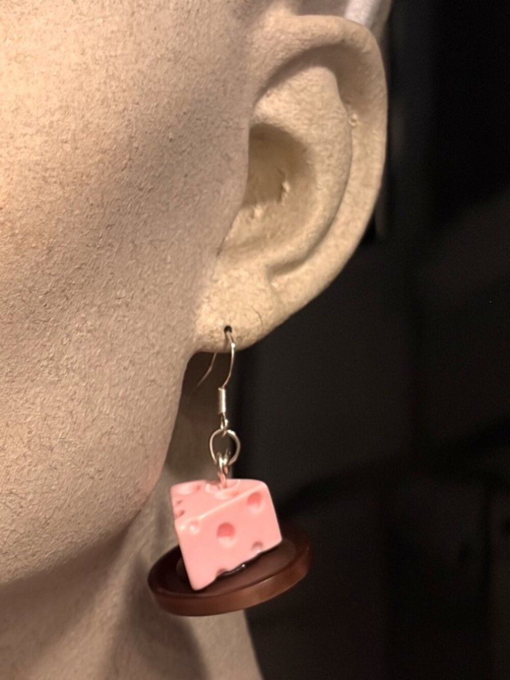 Tiny food earrings